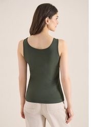 olivgrüne Bluse von Cecil
