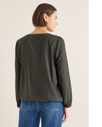 olivgrüne Bluse von Cecil