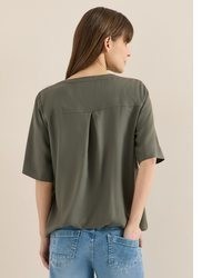olivgrüne Bluse von Cecil