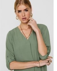 olivgrüne Bluse von Jdy