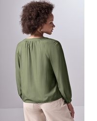 olivgrüne Bluse von STREET ONE STUDIO