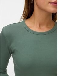 olivgrüne Bluse von Vero Moda