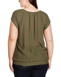 olivgrüne Bluse von Zizzi