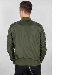 olivgrüne Bomberjacke von Alpha Industries