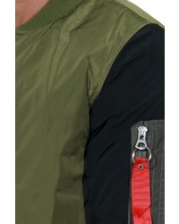 olivgrüne Bomberjacke von Catch