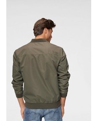 olivgrüne Bomberjacke von Jack & Jones