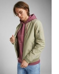 olivgrüne Bomberjacke von Jack & Jones