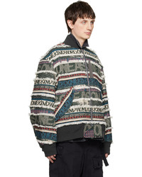 olivgrüne Bomberjacke von Sacai