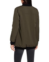 olivgrüne Bomberjacke von New Look