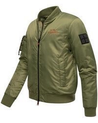 olivgrüne Bomberjacke von Stone Harbour