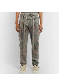 olivgrüne Camouflage Cargohose von Fear Of God