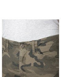 olivgrüne Camouflage Cargohose von Kaporal