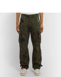 olivgrüne Camouflage Cargohose von Off-White