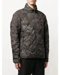 olivgrüne Camouflage Daunenjacke von Michael Kors