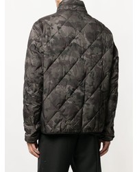 olivgrüne Camouflage Daunenjacke von Michael Kors