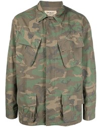 olivgrüne Camouflage Feldjacke von Polo Ralph Lauren
