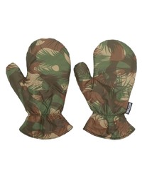 olivgrüne Camouflage Handschuhe