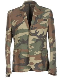 olivgrüne Camouflage Jacke