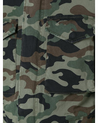 olivgrüne Camouflage Jacke von Nili Lotan