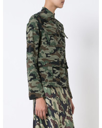 olivgrüne Camouflage Jacke von Nili Lotan