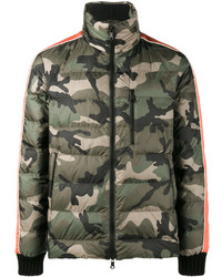 olivgrüne Camouflage Jacke von Valentino