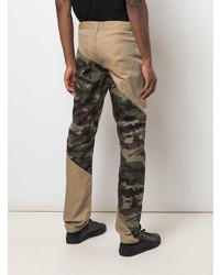 olivgrüne Camouflage Jeans von Mostly Heard Rarely Seen