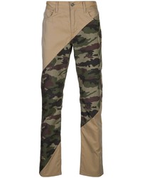 olivgrüne Camouflage Jeans von Mostly Heard Rarely Seen