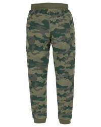 olivgrüne Camouflage Jogginghose von Arizona