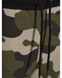 olivgrüne Camouflage Jogginghose von Jack & Jones