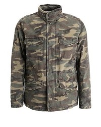 olivgrüne Camouflage Militärjacke von Gap