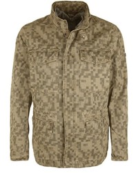 olivgrüne Camouflage Militärjacke von Pepe Jeans