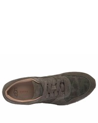 olivgrüne Camouflage niedrige Sneakers von UGG