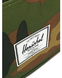 olivgrüne Camouflage Segeltuch Sporttasche von Herschel Supply Co.
