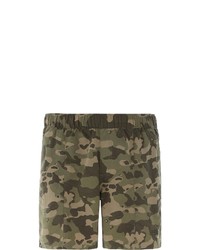 olivgrüne Camouflage Shorts von The North Face