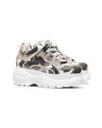 olivgrüne Camouflage Sportschuhe von Buffalo