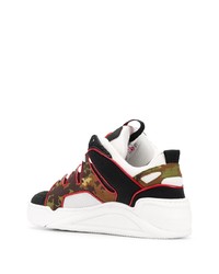 olivgrüne Camouflage Sportschuhe von Gcds