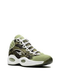 olivgrüne Camouflage Sportschuhe von Reebok