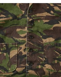 olivgrüne Camouflage Weste von Joe Browns
