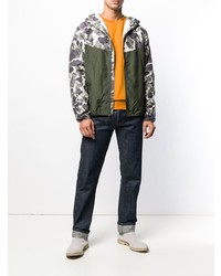 olivgrüne Camouflage Windjacke von Herschel Supply Co.