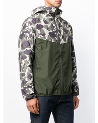 olivgrüne Camouflage Windjacke von Herschel Supply Co.