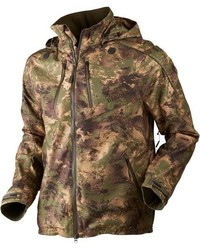 olivgrüne Camouflage Windjacke von Härkila