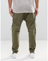 olivgrüne Cargohose von Asos