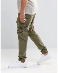 olivgrüne Cargohose von Asos