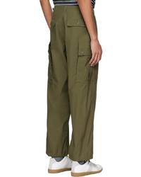 olivgrüne Cargohose von Beams Plus