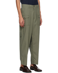 olivgrüne Cargohose von Beams Plus