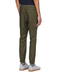 olivgrüne Cargohose von Beams Plus