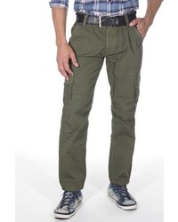 olivgrüne Cargohose von CAZADOR