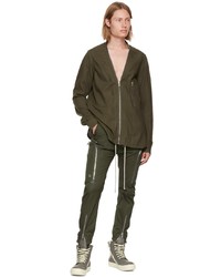 olivgrüne Cargohose von Rick Owens