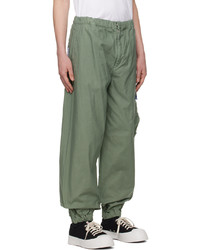 olivgrüne Cargohose von Miharayasuhiro