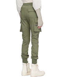 olivgrüne Cargohose von Rick Owens